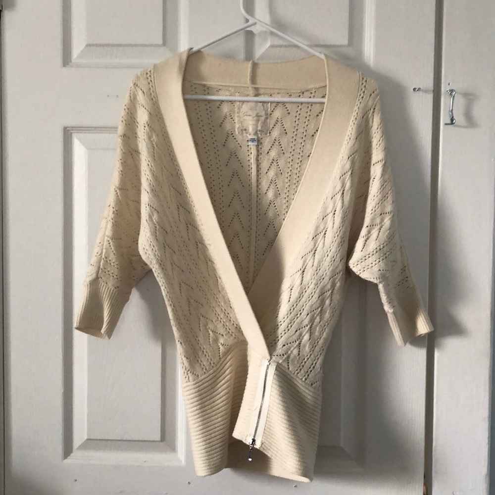Guess open front sweater